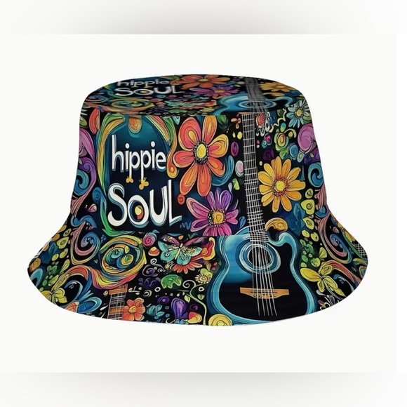Hippie Soul Bohemian Festival Bucket Hat New - Picture 1 of 7